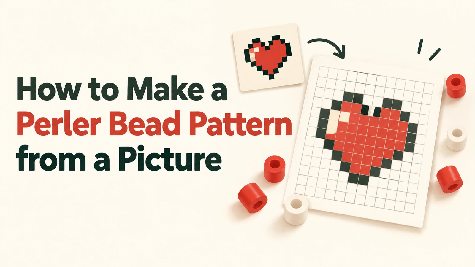 How to Make a Perler Bead Pattern from a Picture